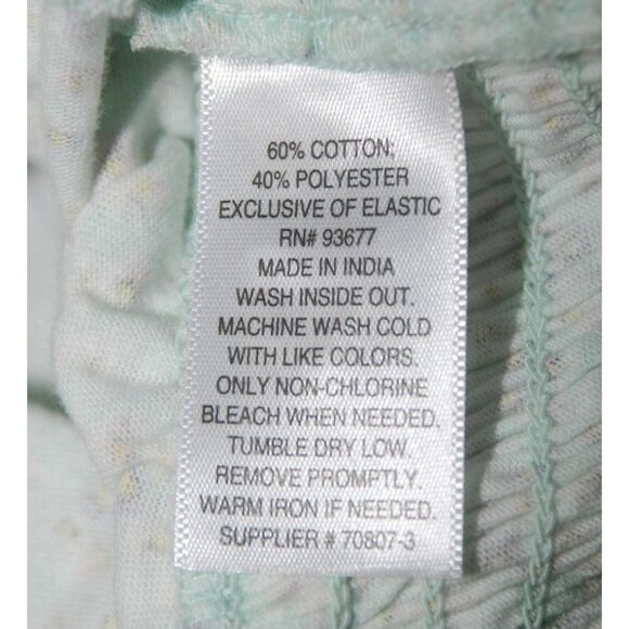 NWT Arizona Ladies Green Floral Crop Blouse Size XXL Smocked Cottage Milk Made - Picture 10 of 11